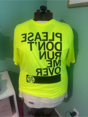 Please Don’t Run Me Over Tee for Cyclists and Runners